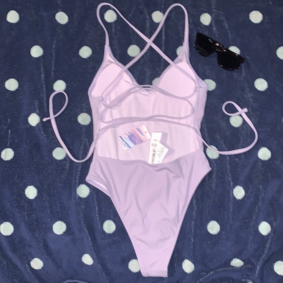 NWT Forever 21 One Piece Swim Suit - Picture 4 of 16